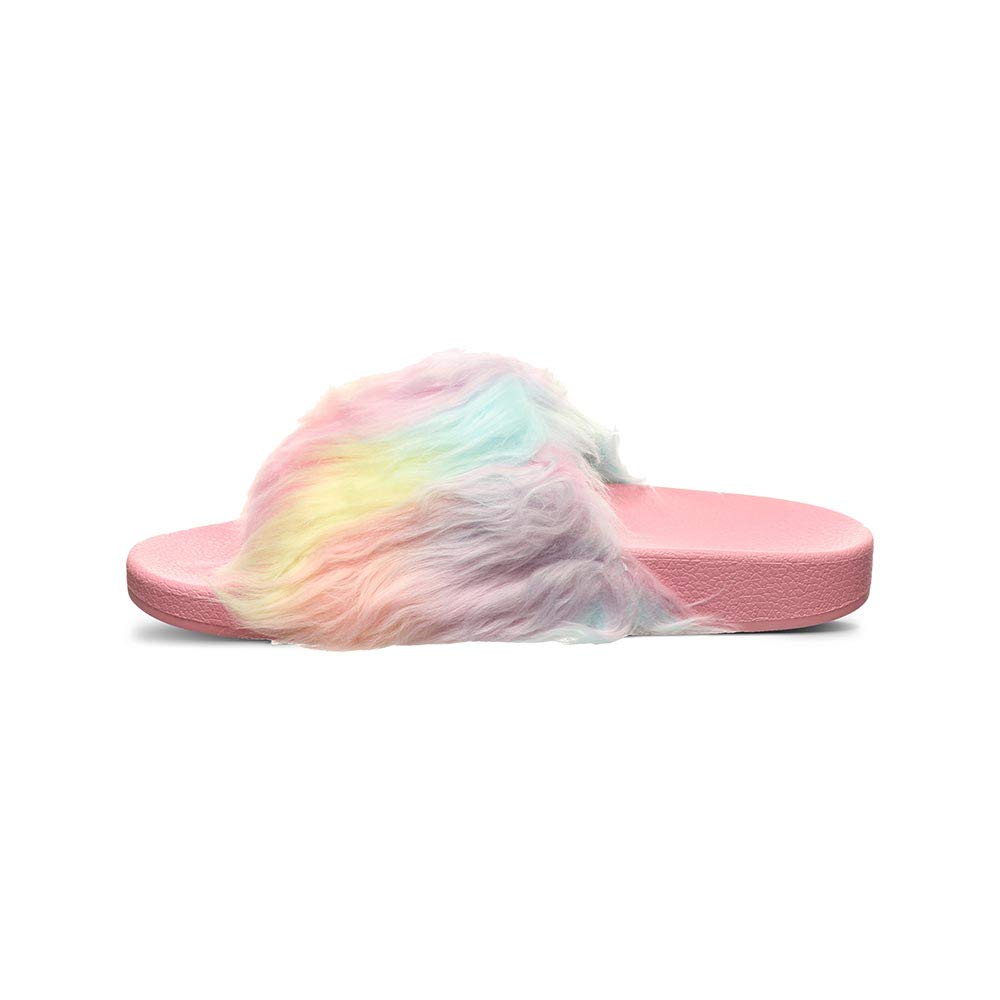 BEARPAW Women's Lucinda Slide Sandals - Comfortable & Lightweight Casual Shoes for Women | Multiple Colors | Perfect for Beach, Pool, and Summer Outings