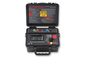 Fluke Amprobe MO-100 Digital Milliohm Meter - Accurate Low Resistance Measurement Tool for Electrical Testing (Model 3474954) - Ideal for Industrial Maintenance, Circuit Board Repair, and Automotive Diagnostics