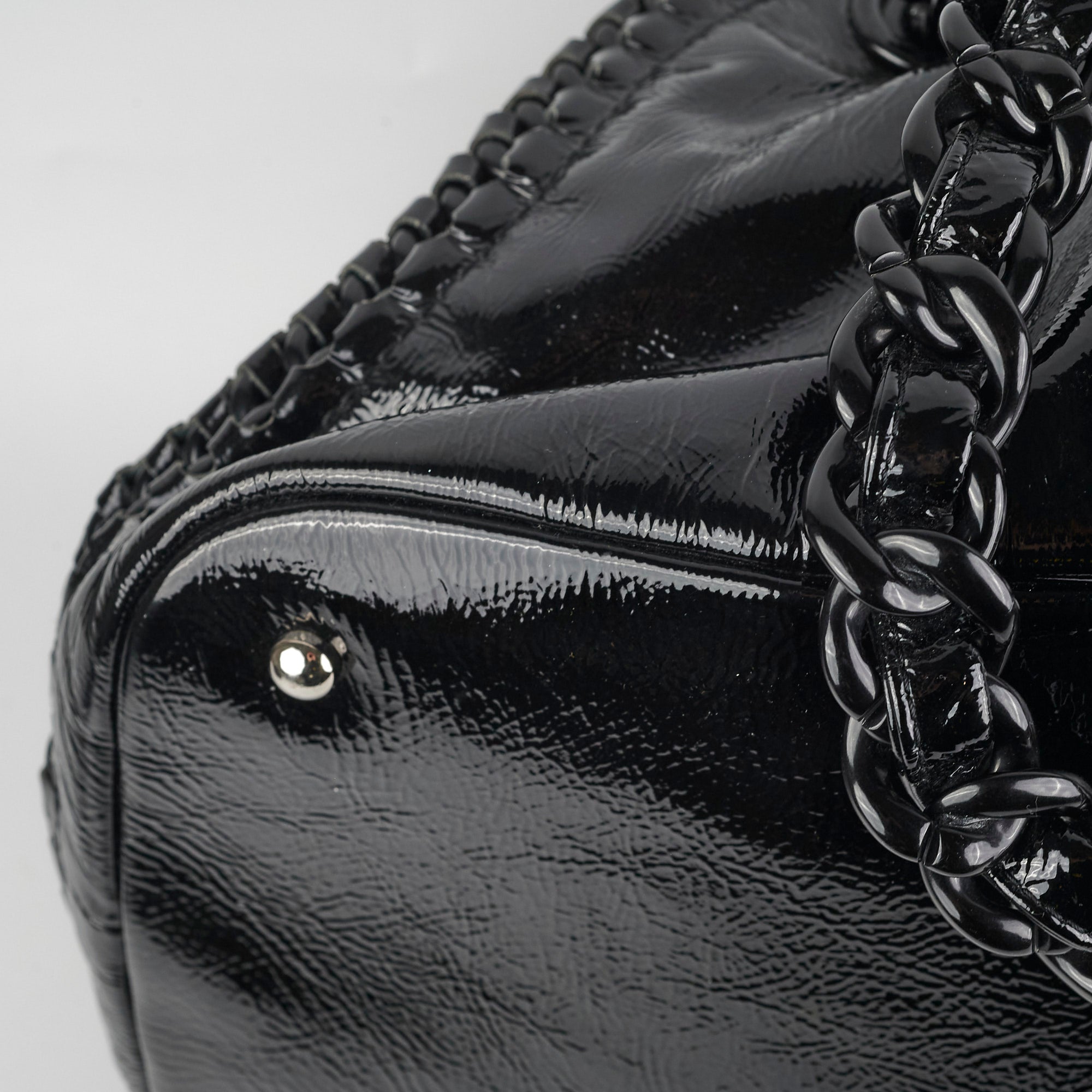 Chanel Bowling Shoulder Bag Black - Luxury Designer Handbag for Women | Perfect for Casual Outings, Shopping & Travel