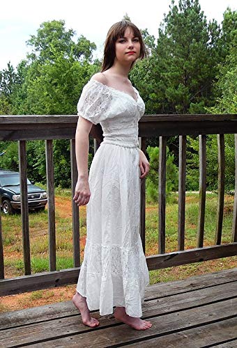 20x30 Inch Laminated Poster - Elegant White Dress Beauty Art Print for Women - Vibrant Colors & High Quality - Perfect for Bedroom, Living Room & Office Wall Decor