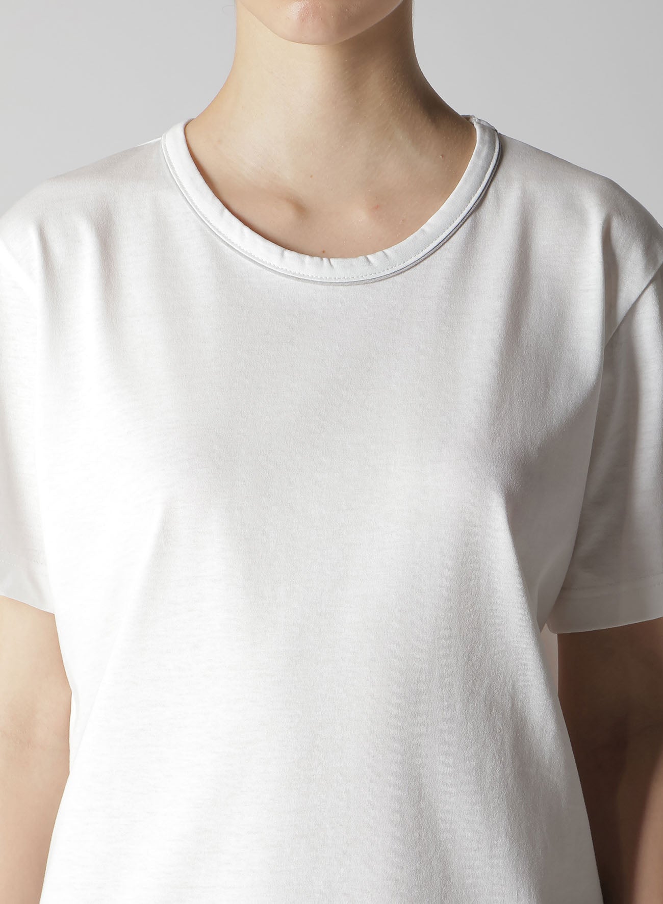 Y's Stitch Half Sleeve Cotton Jersey T-Shirt for Women - Soft & Comfortable Casual Wear - Perfect for Everyday Outfits, Weekend Errands and Layering