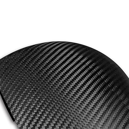 Premium Real Carbon Fiber Side Mirror Covers for 2015-2020 Porsche Macan - Glossy Black Reflective Mirror Caps (2-Piece Set) | Enhance Style & Protection for Luxury SUV Driving
