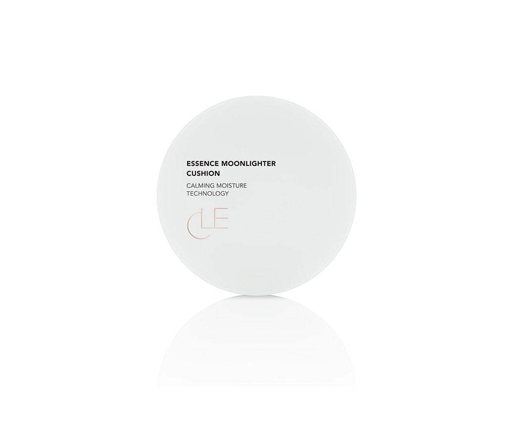 CLE Cosmetics Essence Moonlighter Cushion - Apricot Tinge (1oz) | Hydrating & Brightening Makeup Base | Perfect for Daily Glow & Special Occasions