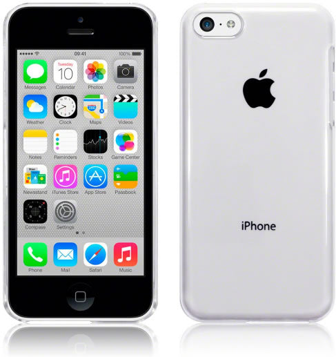 Apple iPhone 5C Crystal Clear Snap On Case - Protective Cover for iPhone 5C - Slim & Durable Design for Everyday Use
