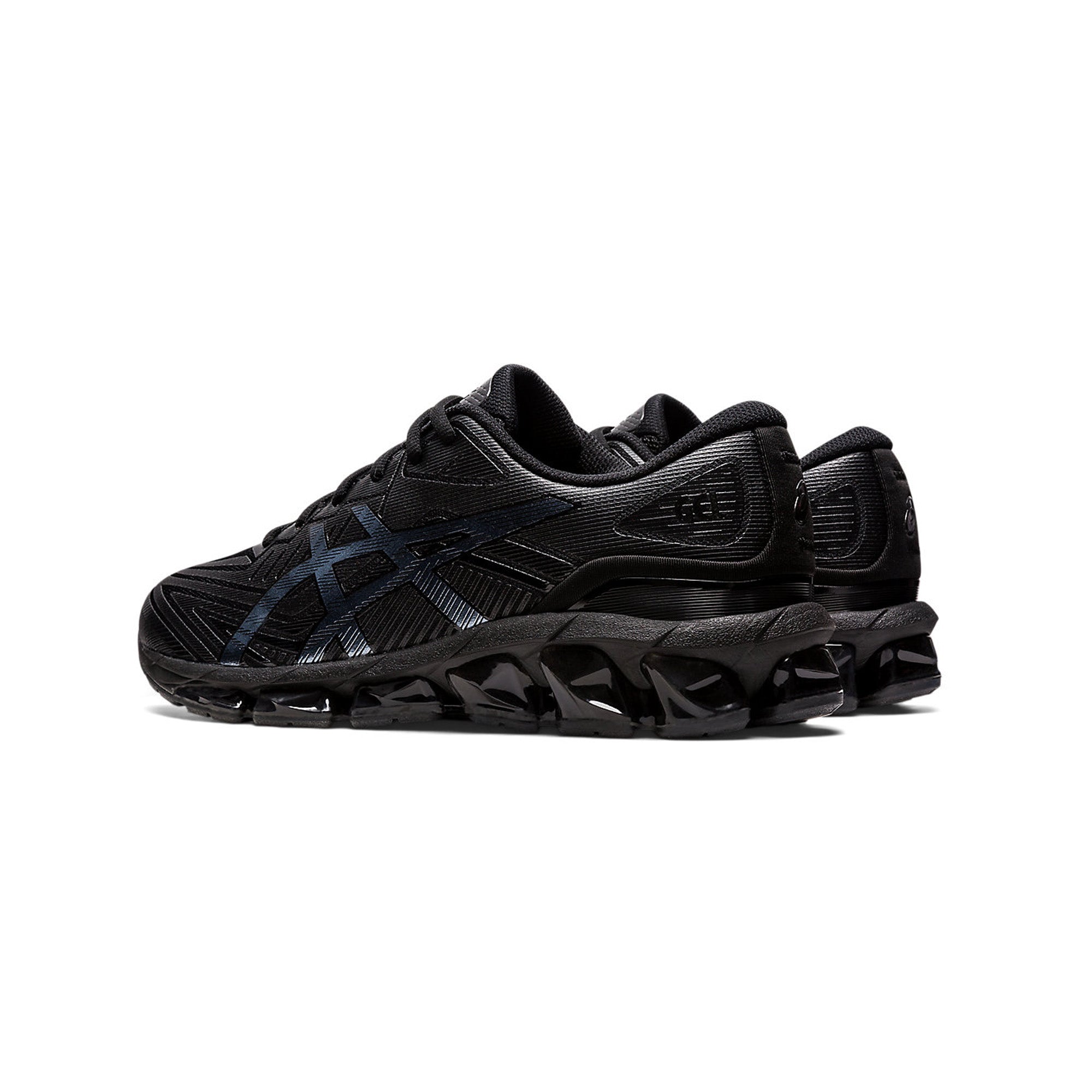 ASICS Gel Quantum 360 VII Running Shoes for Men - Black / Black - Cushioned Support for Long Distance Running & Gym Workouts