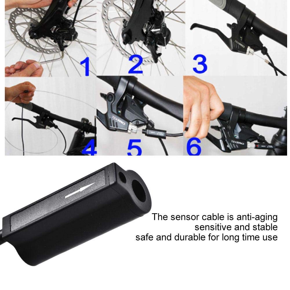 Dioche Brake Cable Sensor - Mechanical Brake Cut Off Switch for E-Bike & Electric Scooter (Handlebar Mount) | Safety Sensor for Commuting & Urban Riding
