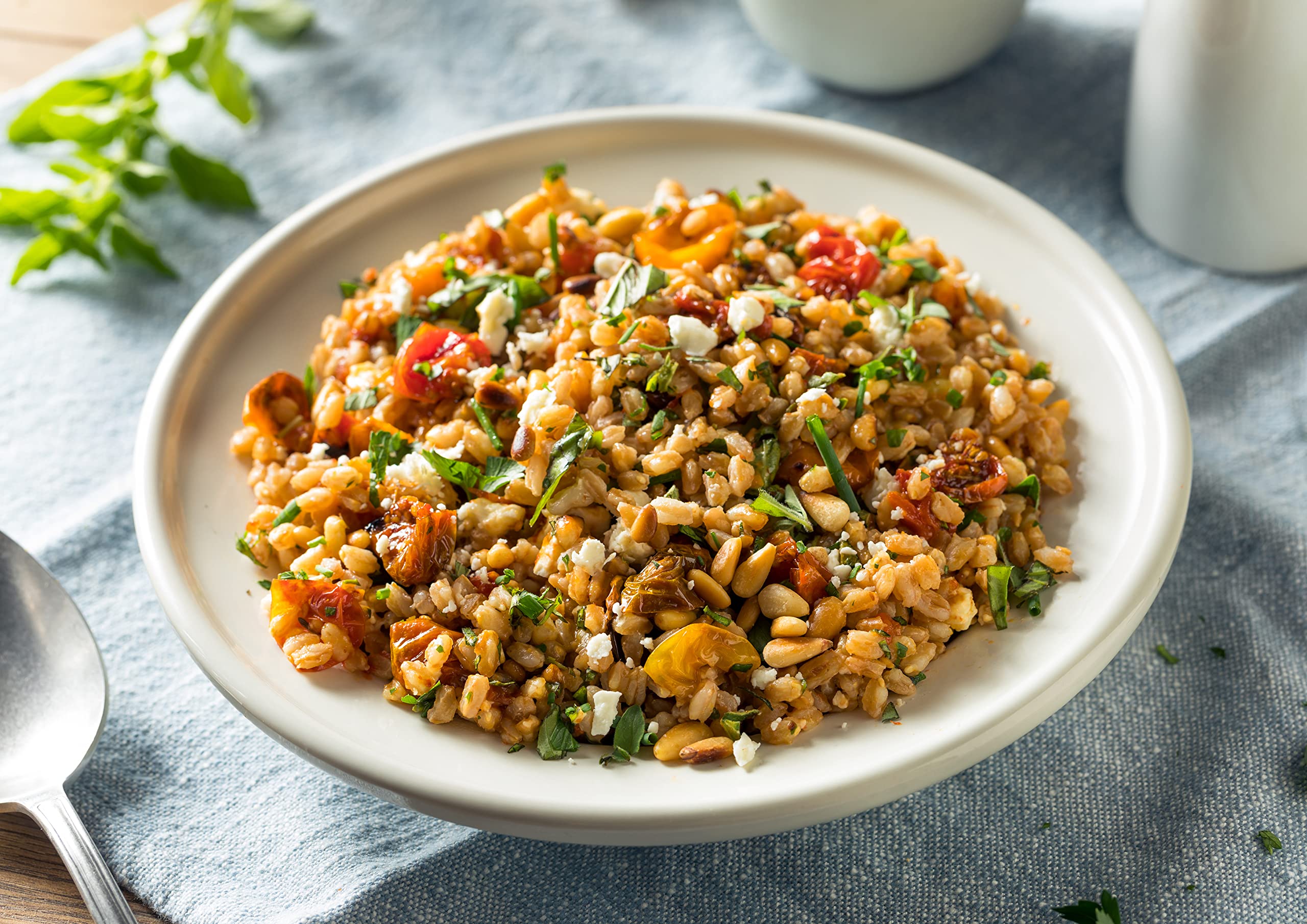 Organic Hulled Barley 25 lbs - Non-GMO, 100% Whole Grain, Kosher & Vegan Bulk Barley - High Fiber Superfood for Home Brewing, Grinding, Chili, Hot Cereal, Salads & Soup - Made in USA - Perfect for Healthy Cooking, Baking & Meal Prep
