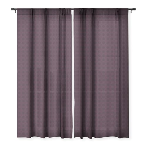 Dark Merlot Circle Design