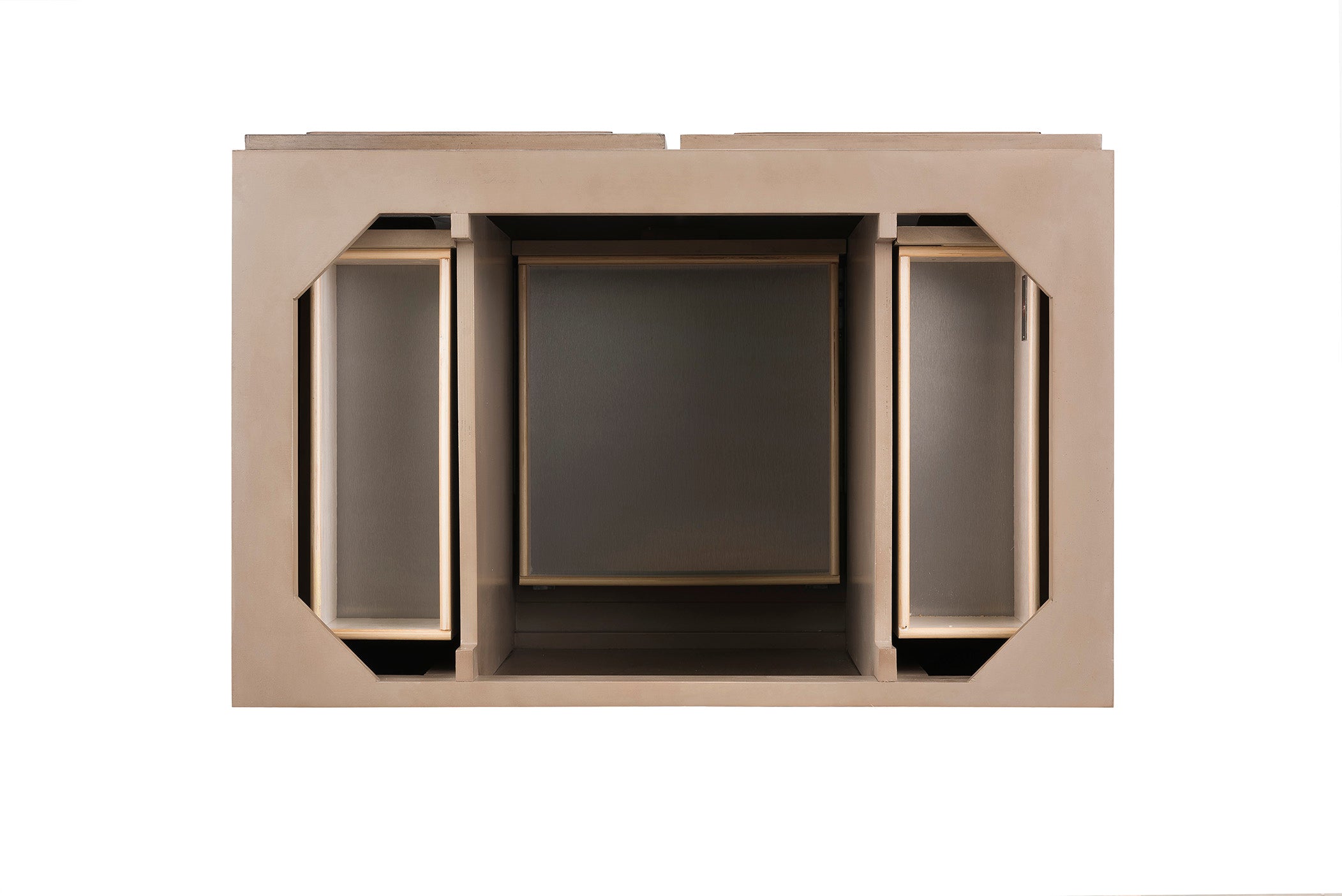 Portland 36 Inch Single Bathroom Vanity in Whitewashed Walnut - Perfect for Modern Farmhouse & Coastal Bathroom Designs