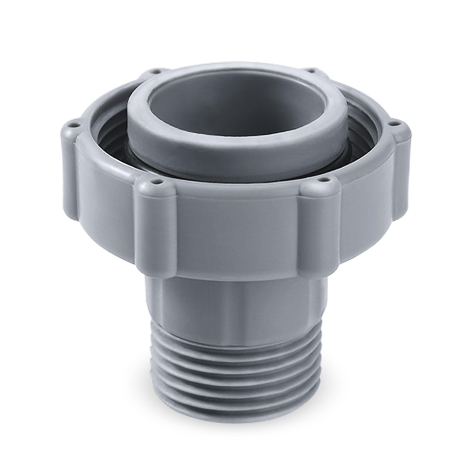 Coleman Pool Replacement Part - 1.5-Inch Bottom Connector & 3/4-Inch Garden Hose Adapter for Swimming Pool Drain System | Perfect for Pool Maintenance, Water Drainage & Backyard Cleaning