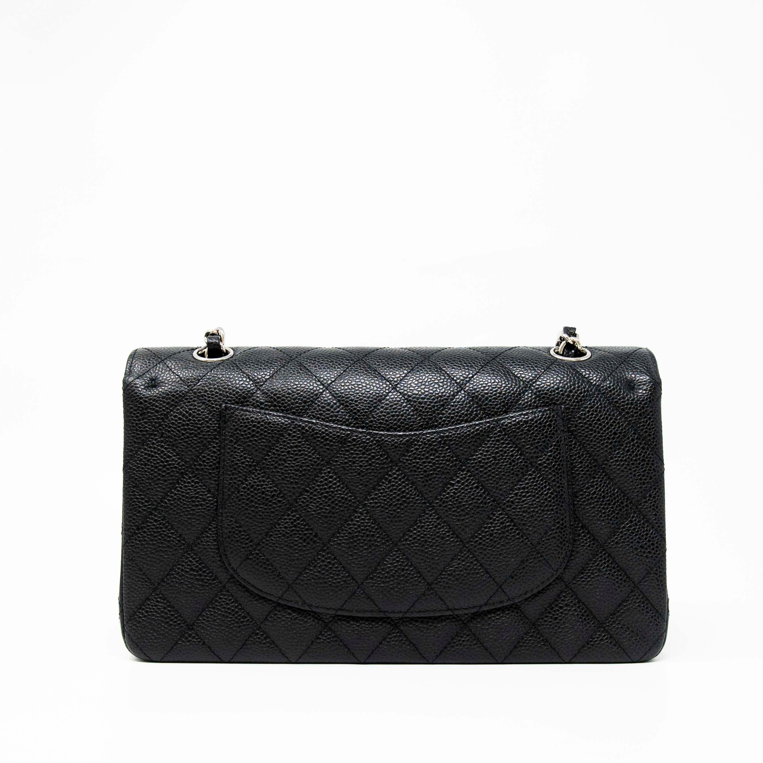 Chanel Black Medium Classic Flap Bag - Timeless Luxury Handbag for Women | Perfect for Work, Evening Events & Everyday Use