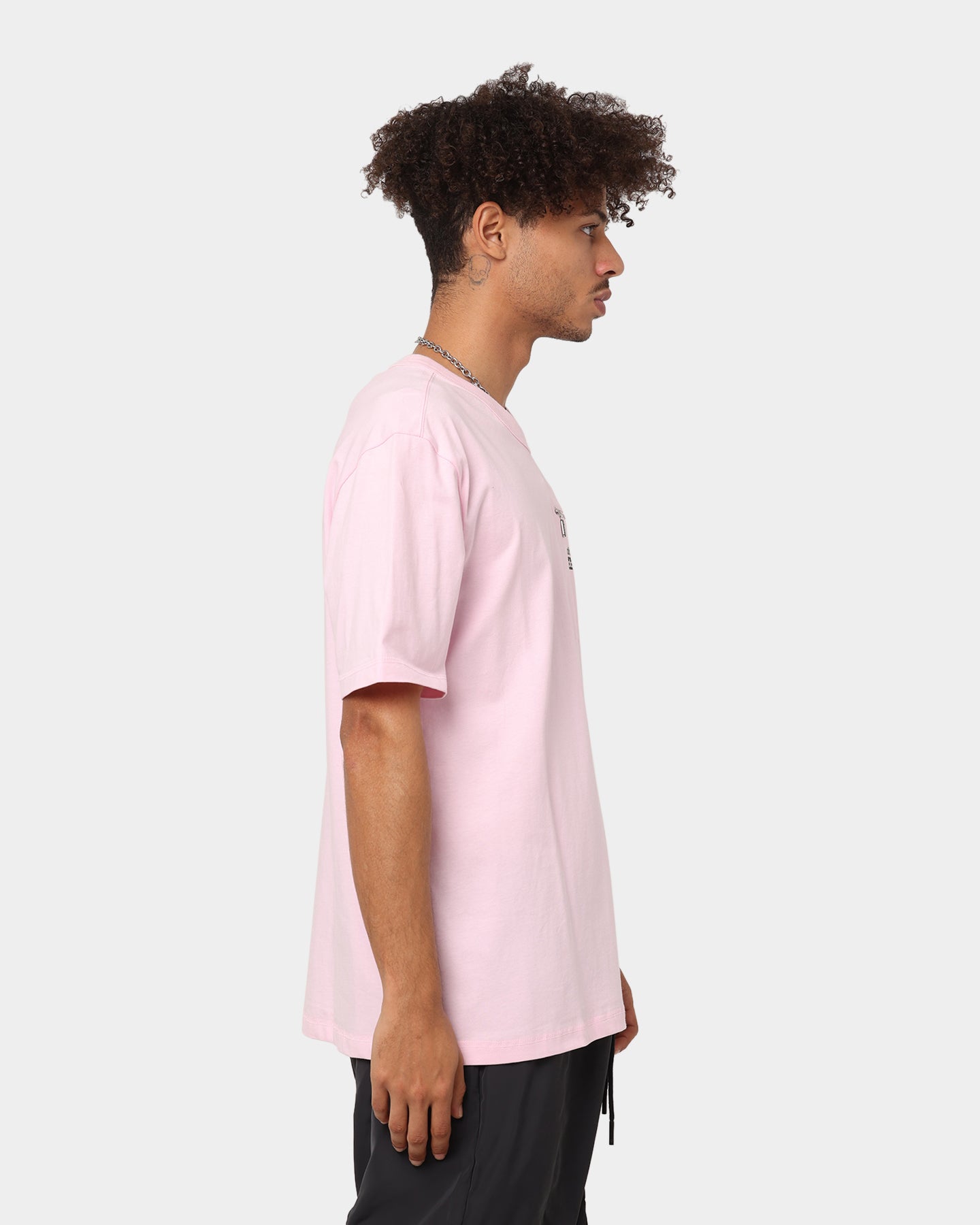 Adidas R.Y.V Loose Fit T-Shirt for Men - Clear Pink Cotton Casual Tee | Gym, Streetwear & Everyday Outfits