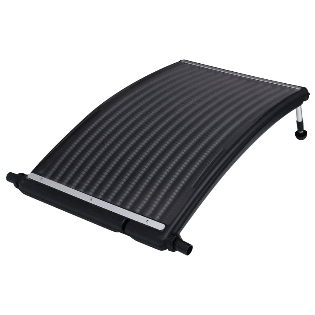 vidaXL Solar Pool Heater with Adjustable Aluminum Legs - Solar Water Heating System for In-Ground & Above-Ground Pools | Energy Efficient Outdoor Pool Heating Solution for Backyard, Garden & Patio Use