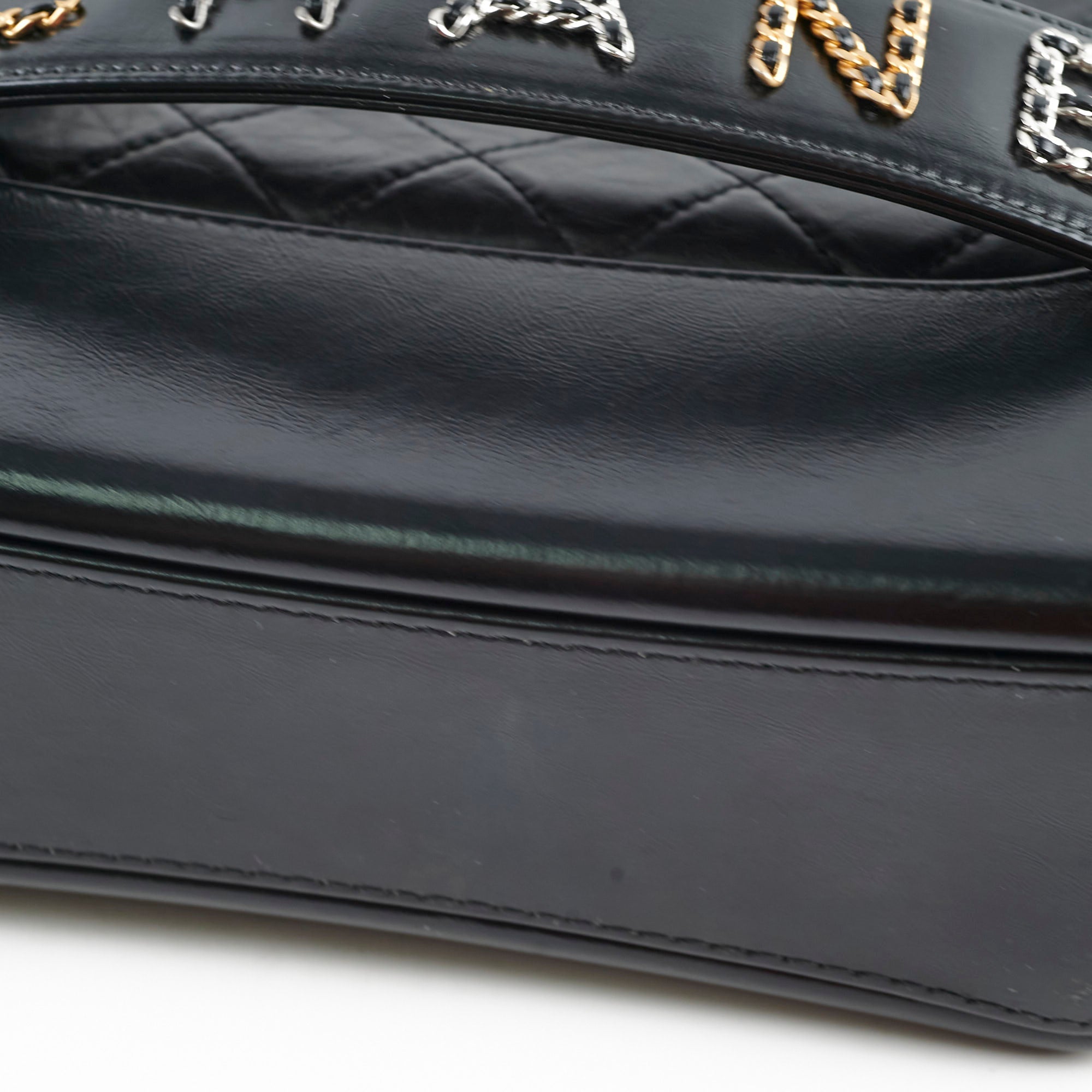 Chanel Medium Gabrielle Bag - Black Aged Calfskin Leather Shoulder Bag Series 29 | Luxury Designer Handbag for Women, Perfect for Work, Evening Events & Everyday Use