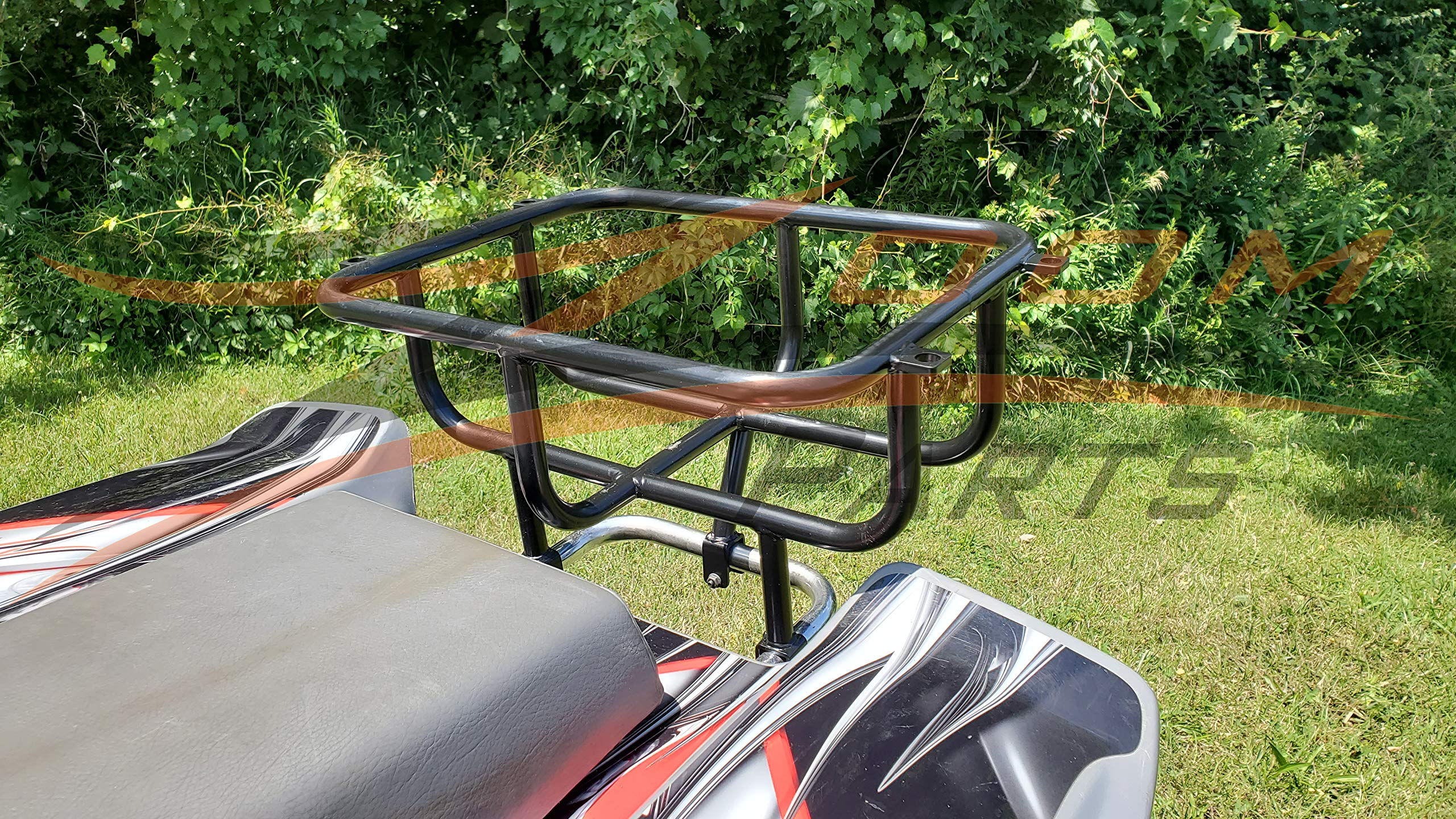 Yamaha Warrior 350 YFM350 Rear Luggage Cooler Rack (1987-2004) - Heavy Duty ATV Cargo Carrier for Camping & Off-Road Adventures