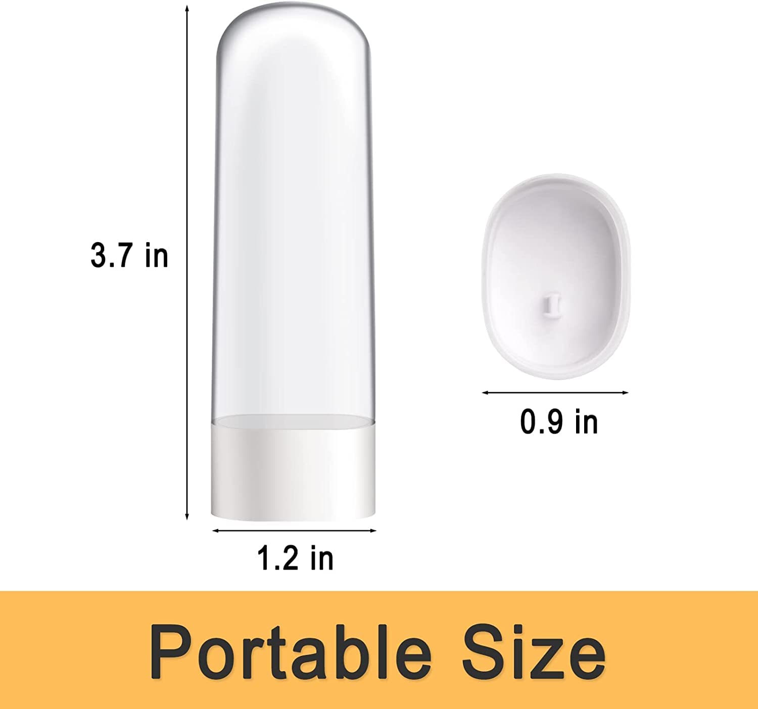 4 Pack Electric Toothbrush Head Replacement Holder - Hygienic Storage Case for Oral B, Philips Sonicare & More | No Mess, No Grime Build-Up | Perfect for Bathroom Counter, Travel & Home Organization