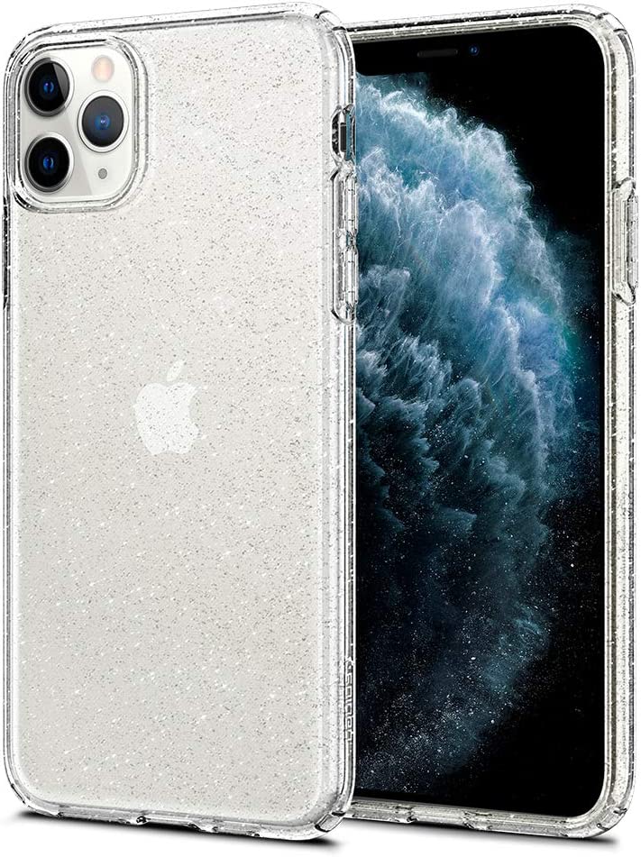 iPhone 11 Pro Max Case - Crystal Glitter Design, Shockproof & Scratch Resistant Protective Cover for Women & Men - Perfect for Everyday Use, Travel & Work
