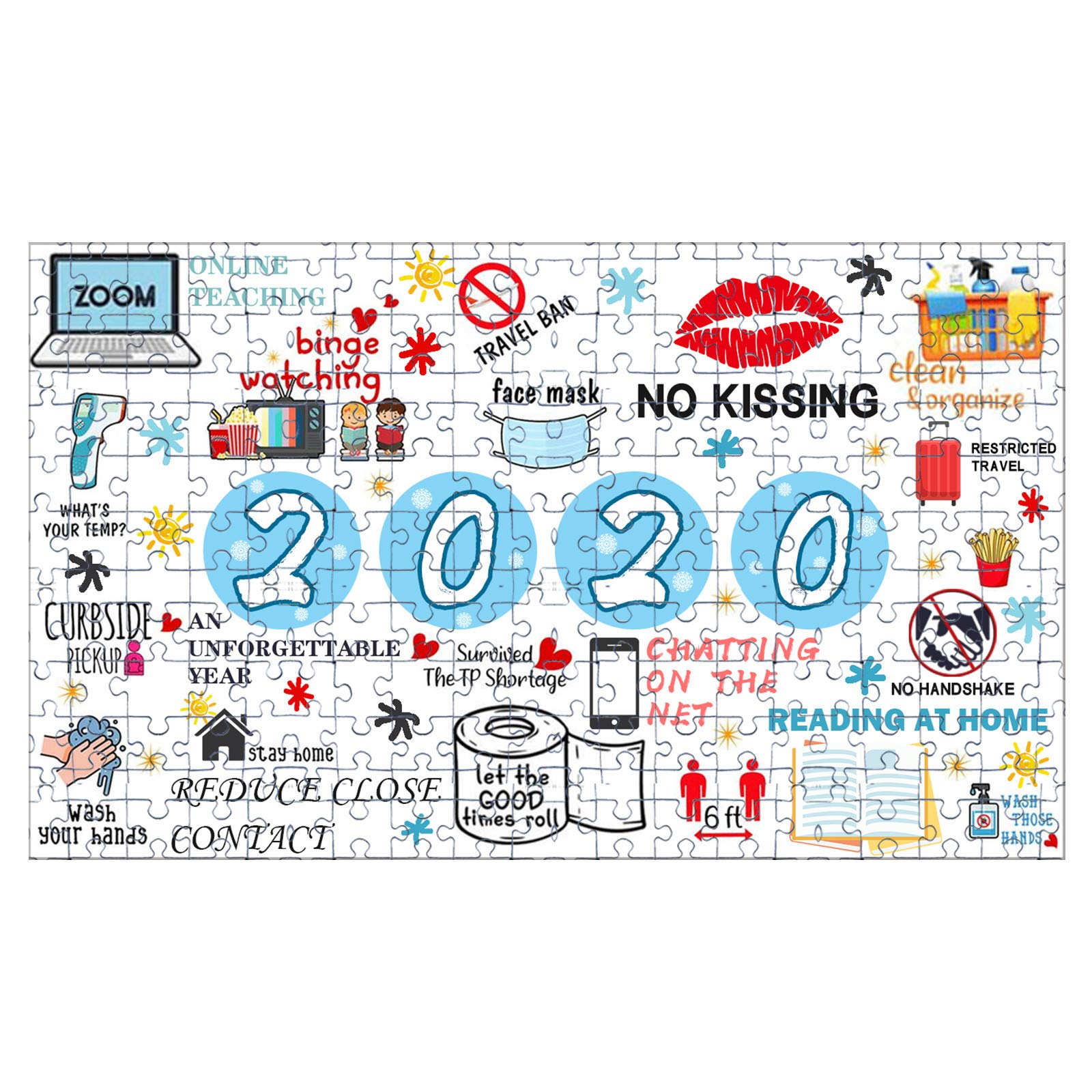 1000-Piece Large Puzzle Game - Fun Personalized Gift for Adults & Kids