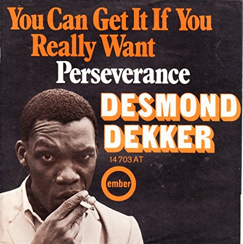 Desmond Dekker - You Can Get It If You Really Want Vinyl Record - Ember Records 14 703 AT - Classic Reggae Music for Home Listening & Music Collectors
