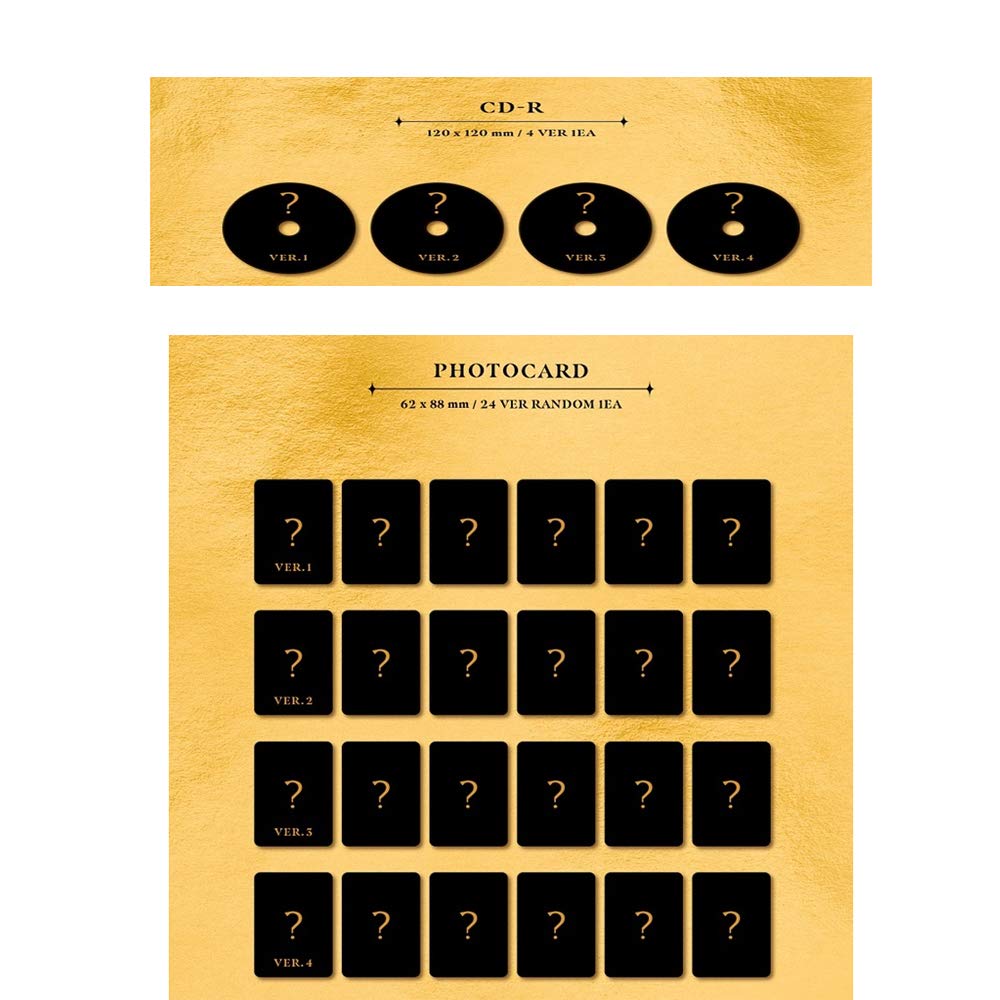 MONSTA X Mini Album - Fantasia X [4CD Set] with 4 Folded Posters & Exclusive Gift | K-Pop Music Collection for Fans, Gifts, and Party Playlists