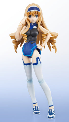 Bandai AGP Cecilia Alcott Strike Gunner Infinite Stratos Action Figure - Collectible Anime Figure for Display & Gifts | Perfect for IS Fans, Anime Collections & Shelf Decor