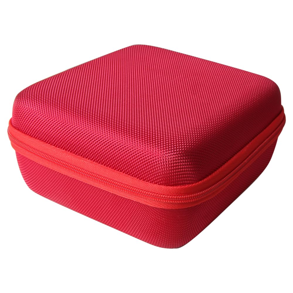 NIIMBOT B21 Inkless Label Maker Hard Travel Case - Durable Protective Cover for Label Printer, Compact & Lightweight (Red) - Perfect for Office, Home, Travel & Business Organization