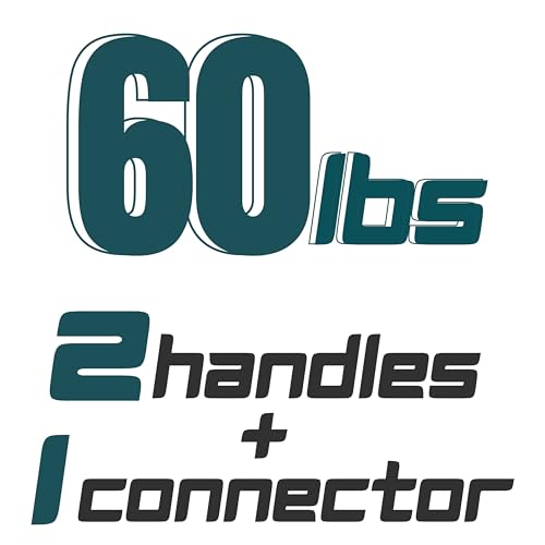 F. Barbell 60LB or 30LB Dumbbell Pair - Black