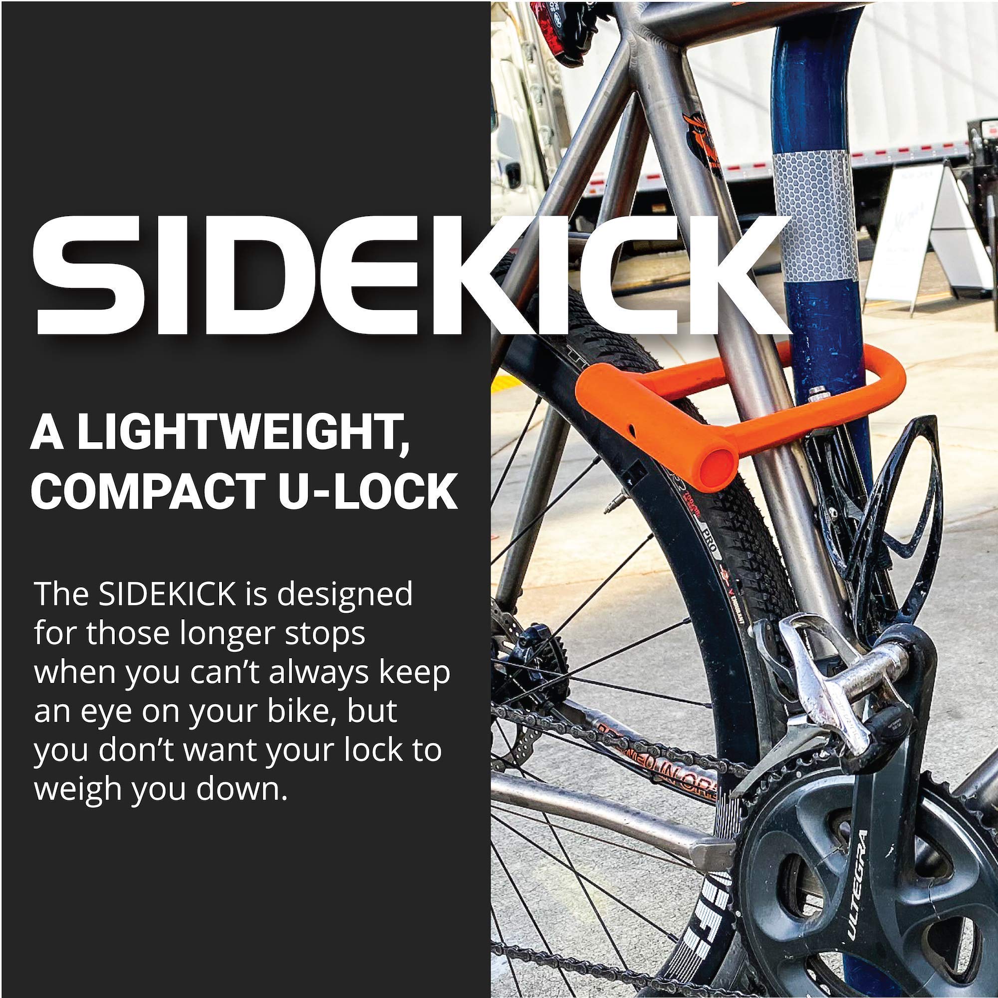 OTTOLOCK HEXBAND Combination Bike Lock & Compact U-Lock - 30 Inch Anti-Theft Grey Bicycle Lock for Road Bikes, Mountain Bikes & E-Bikes - Secure Parking, Commuting & Outdoor Adventures
