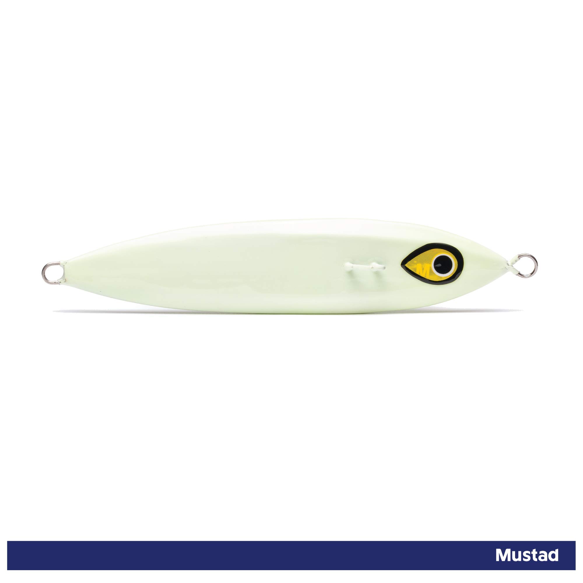 Mustad Wingman Slow Fall Jig Glow 200g/7Oz - Premium Saltwater Fishing Lure for Deep Sea & Night Fishing