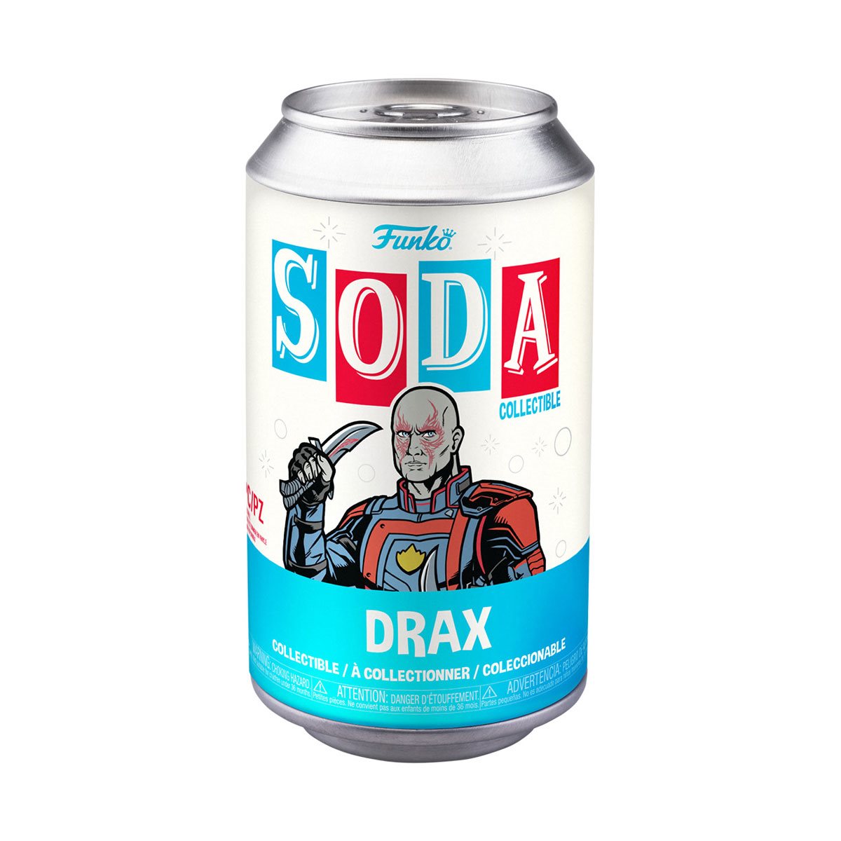 Guardians of the Galaxy Vol. 3 Drax Soda Vinyl Collectible Figure - Perfect for Marvel Fans, Movie Collectors & Pop Culture Displays