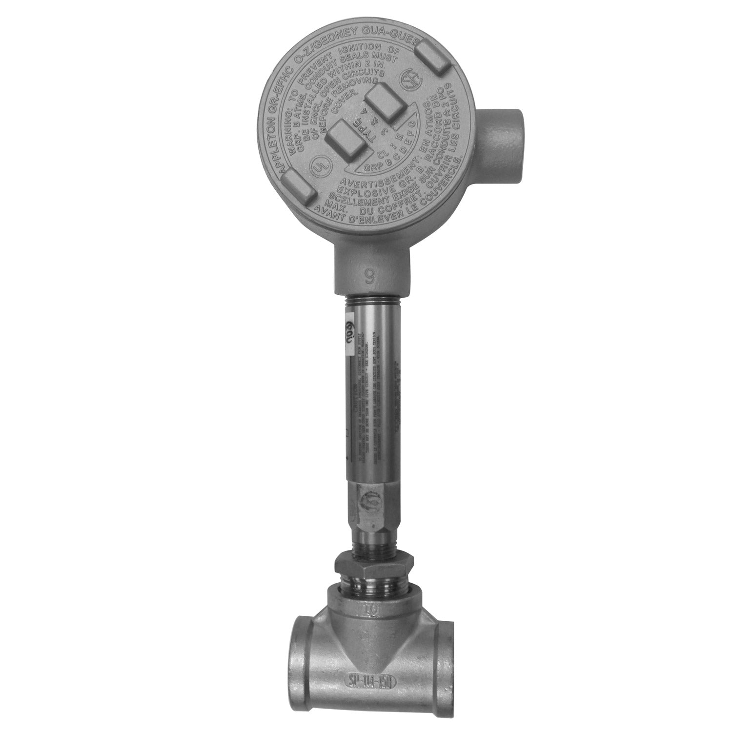 Speakman FLW SS Stainless Steel Flow Switch - High-Quality Water Flow Sensor for Plumbing & HVAC Systems | Ideal for Commercial & Residential Water Control Applications