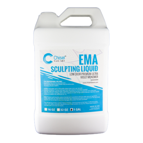 Professional Chisel EMA Sculpting Liquid Monomer for Nail Art - High Quality Acrylic Nail Extension & Sculpting Solution - Perfect for Salon, DIY Manicures & Nail Artists