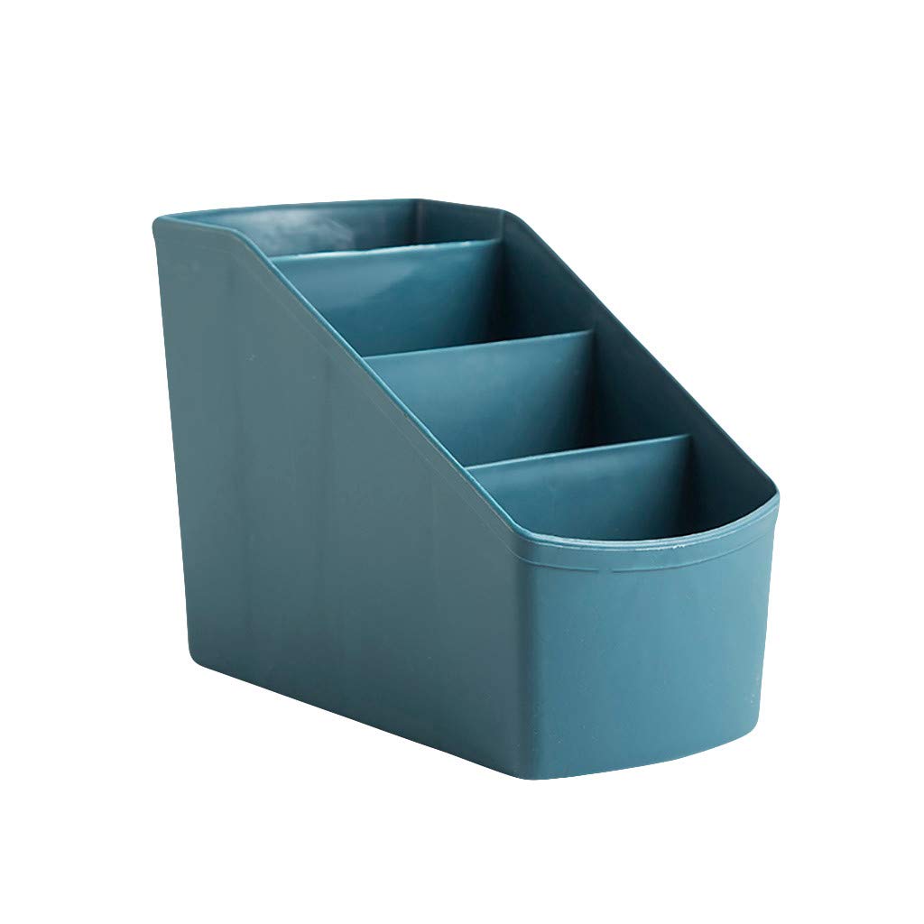 Plastic Desktop Basket Organizer - Bathroom & Makeup Storage Drawer Box for Cosmetics, Housekeeping & Home Organization | Perfect for Vanity, Office, and Bathroom Storage