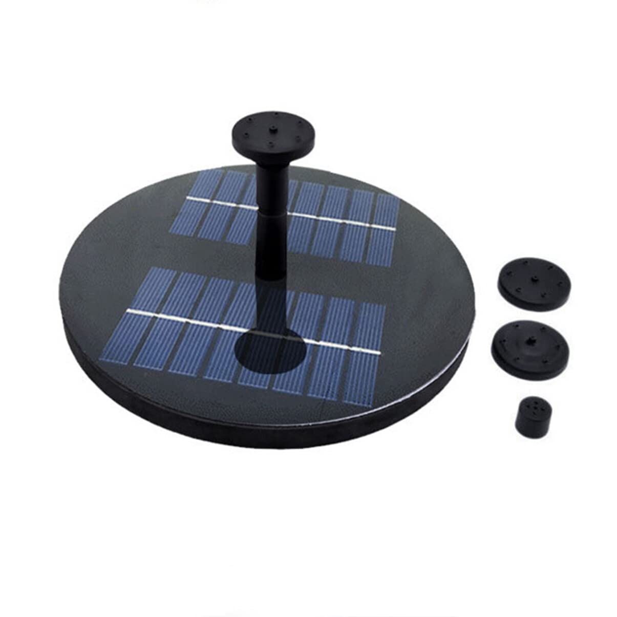 Yardwe 8V 1.6W Solar Fountain Pump - 200L/H Solar Powered Water Pump for Bird Bath, Small Pond, Garden Pool, Aquarium | Outdoor Decoration, Patio, Backyard Water Feature