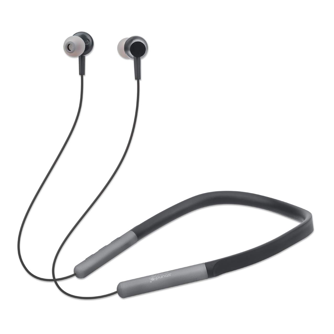 Wireless Bluetooth 5.0 Earbuds with Omnidirectional Mic, In-Ear Design & Touch Controls - MicroSD Card Slot - Black - Perfect for Gym, Running & Commuting