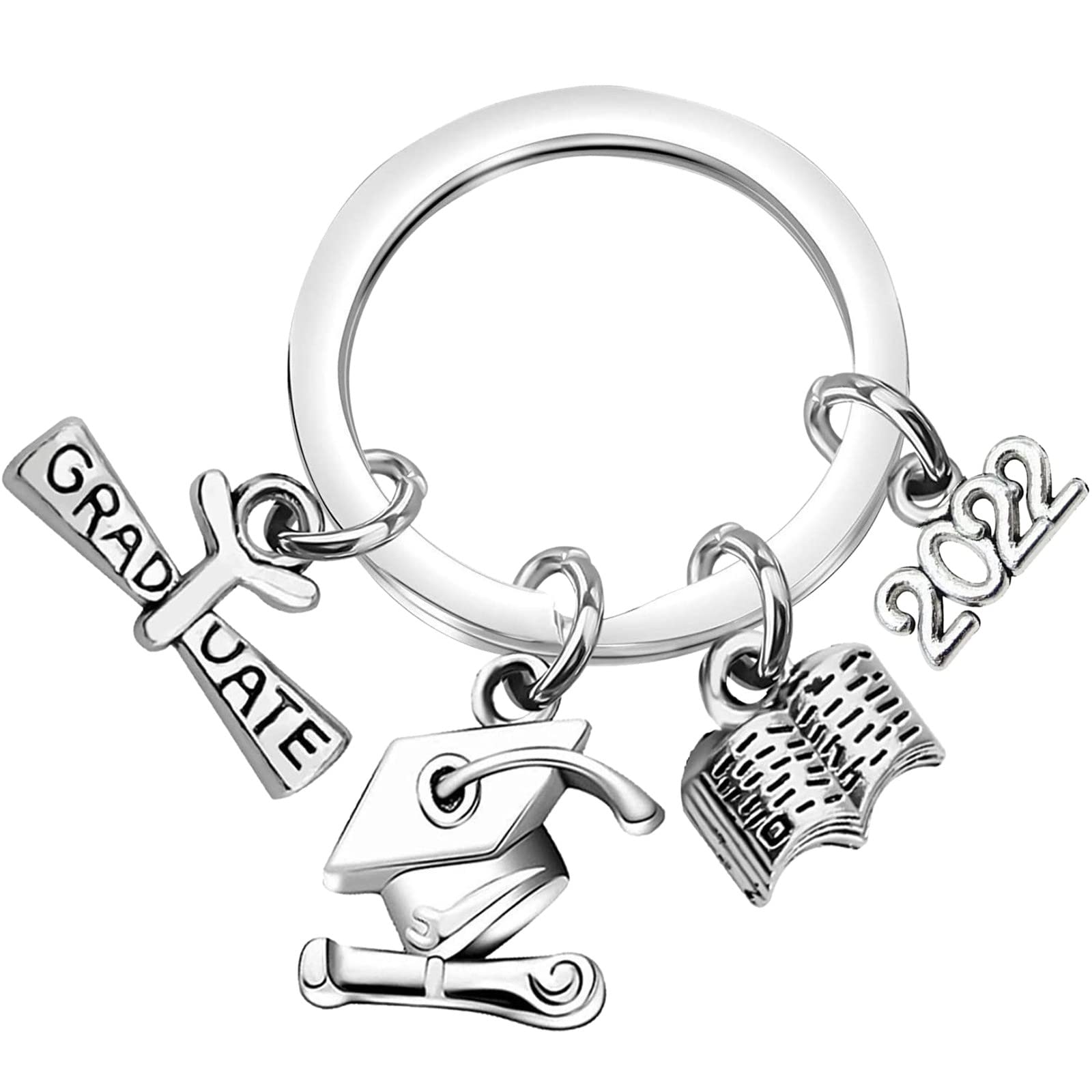 2022 Graduation Keychain - Personalized Bachelor Cap Jewelry Gift for Graduates, Perfect for Commencement Ceremonies, School Events, and Celebratory Moments