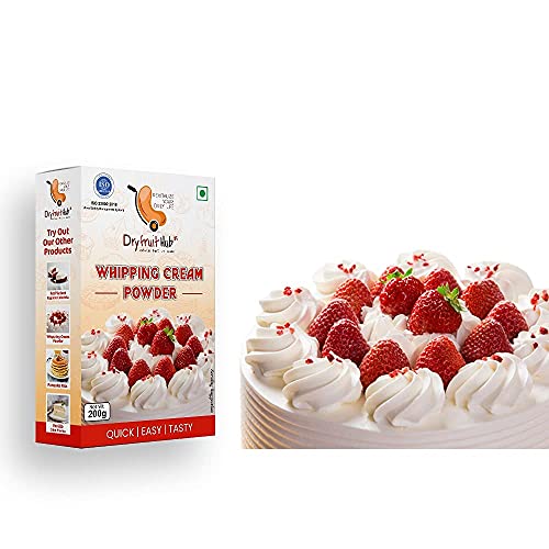 800g Whipping Cream Powder - Instant Non-Dairy Whipped Topping for Cakes, Desserts & Coffee | Perfect for Baking, Decorating & Beverage Toppings