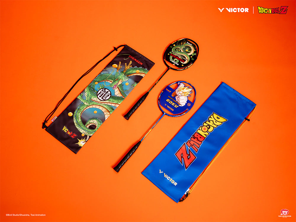 Victor X Dragon Ball Z TK Shenron G Unstrung Badminton Racket - Dragon Ball Z Anime Inspired Sports Gear for Fans & Players | Perfect for Tournaments, Training & Casual Play