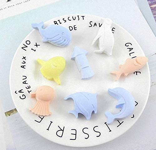 Kaved Essentials Mini Sea Animals Travel Soap Set for Kids - 10-12 pcs (100g) in Wooden Box | Perfect Birthday Gift for Boys & Girls | Fun Bath Time & Travel Companion