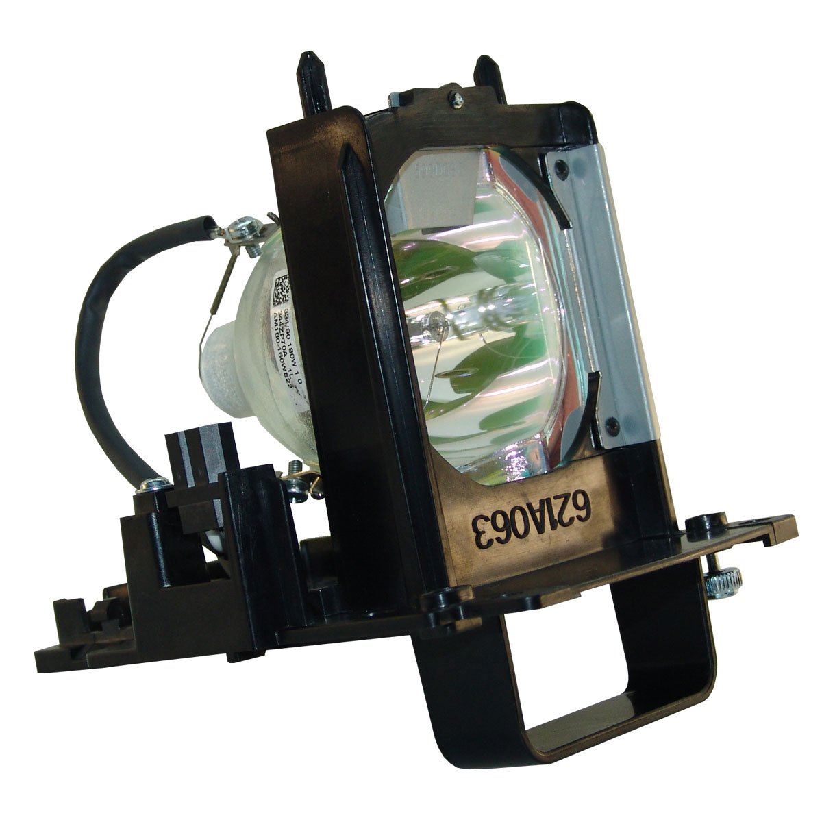 JASPERTRONICS™ OEM Replacement Lamp & Housing for Mitsubishi WD-82740 TV with Philips Bulb - 1 Year Warranty - Perfect for Home Theater & Projector TV Repair
