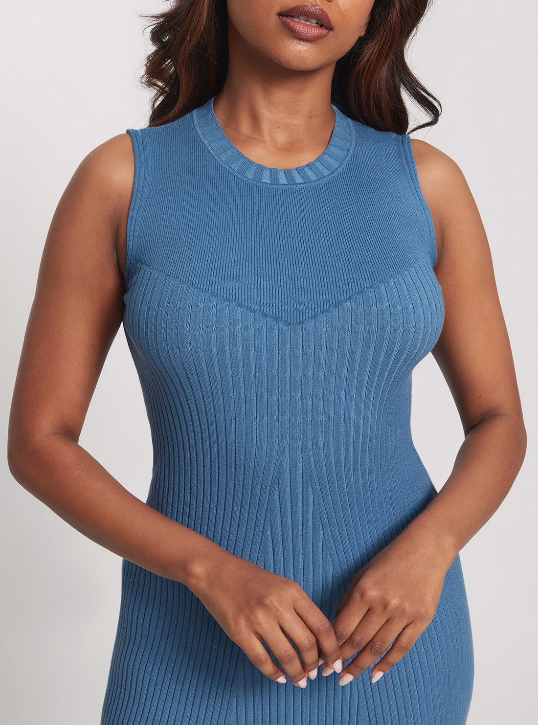 Blue Allie Short Sleeve Knit Dress for Women | Casual Summer Dress | Perfect for Beach, Vacation & Everyday Wear