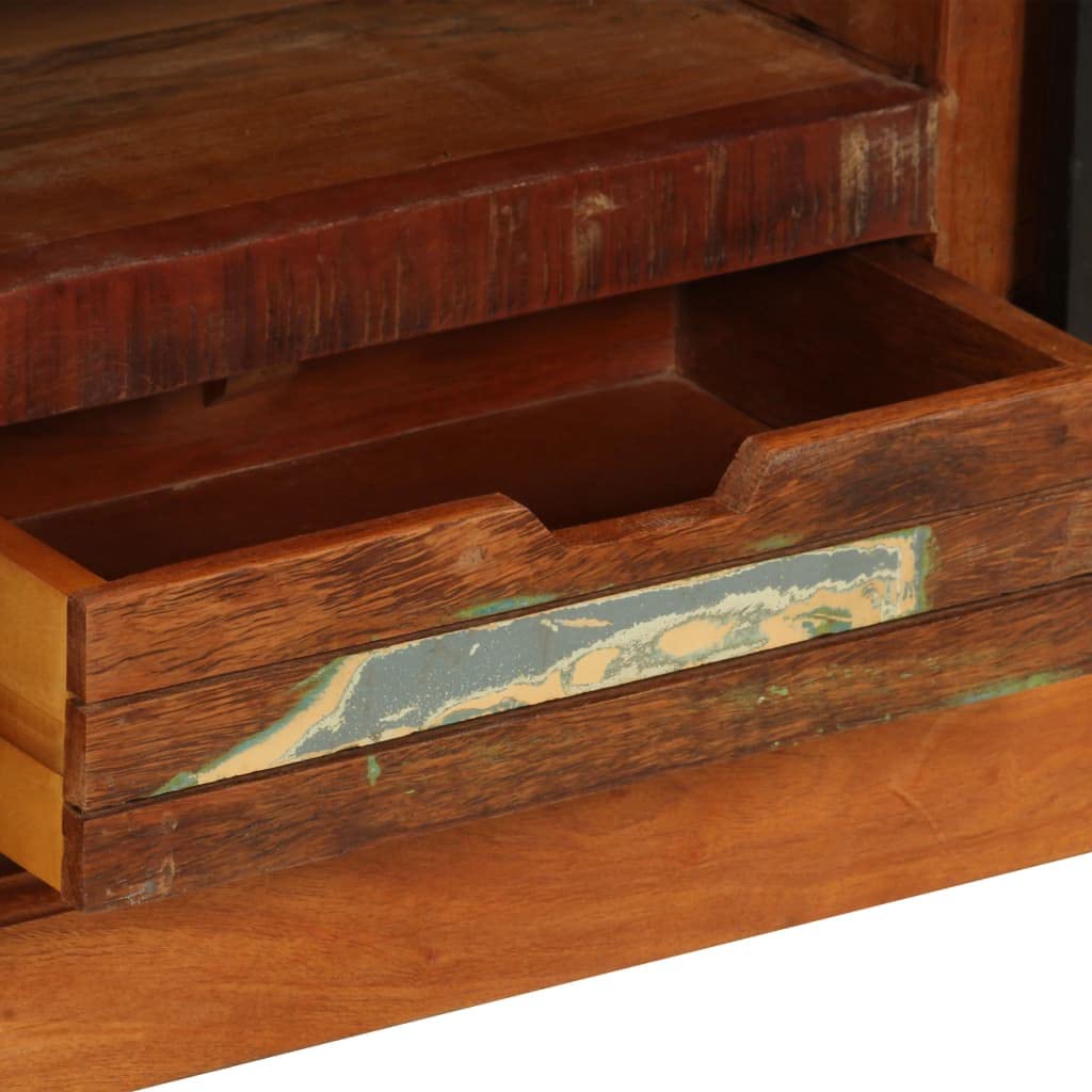 Modern TV Stand with Storage Cabinet & Shelves - 43.3