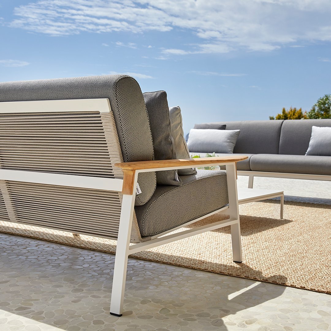Premium 3-Seater Outdoor Sofa Set - Waterproof & UV Resistant Patio Furniture for Garden, Backyard, Poolside - Comfortable & Durable Lounge Seating for Relaxing Outside