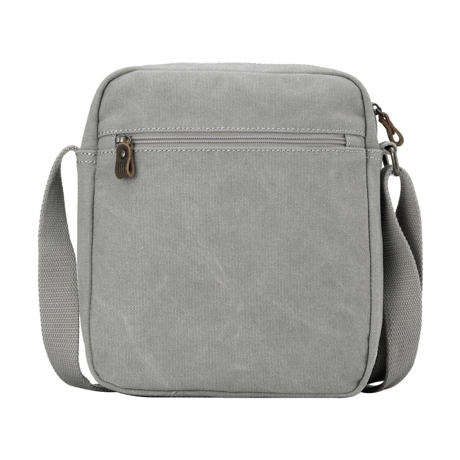 Troop London Classic Canvas Crossbody Bag for Men & Women - Stylish & Durable Shoulder Bag for Travel, Work & Everyday Use