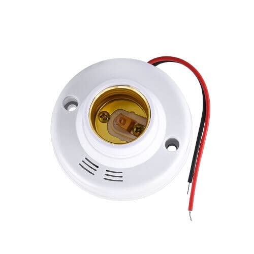 Fengyan LED Landscape Light with PIR Motion Sensor & Sound Control - E27 Socket for Outdoor Street Lighting (SKG E27) - Perfect for Garden, Pathway, and Driveway Security Lighting