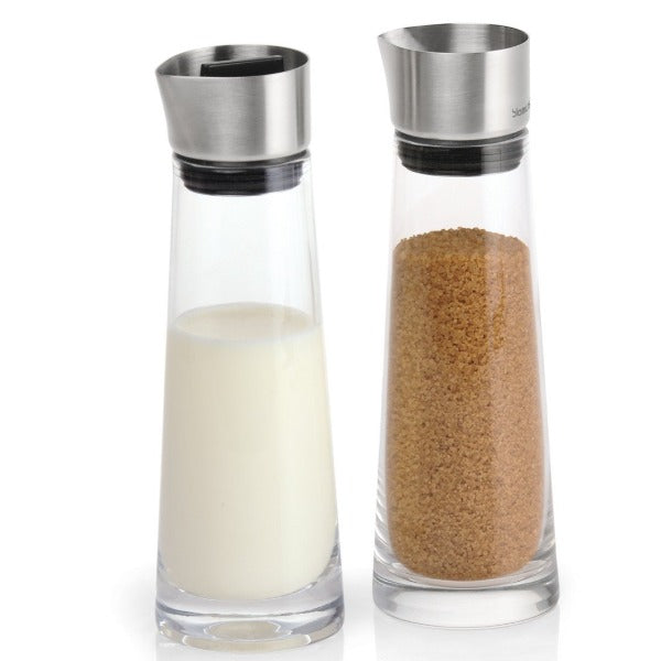 Premium Sugar and Creamer Set - Elegant Porcelain Coffee & Tea Accessories for Home, Office, or Restaurant Use