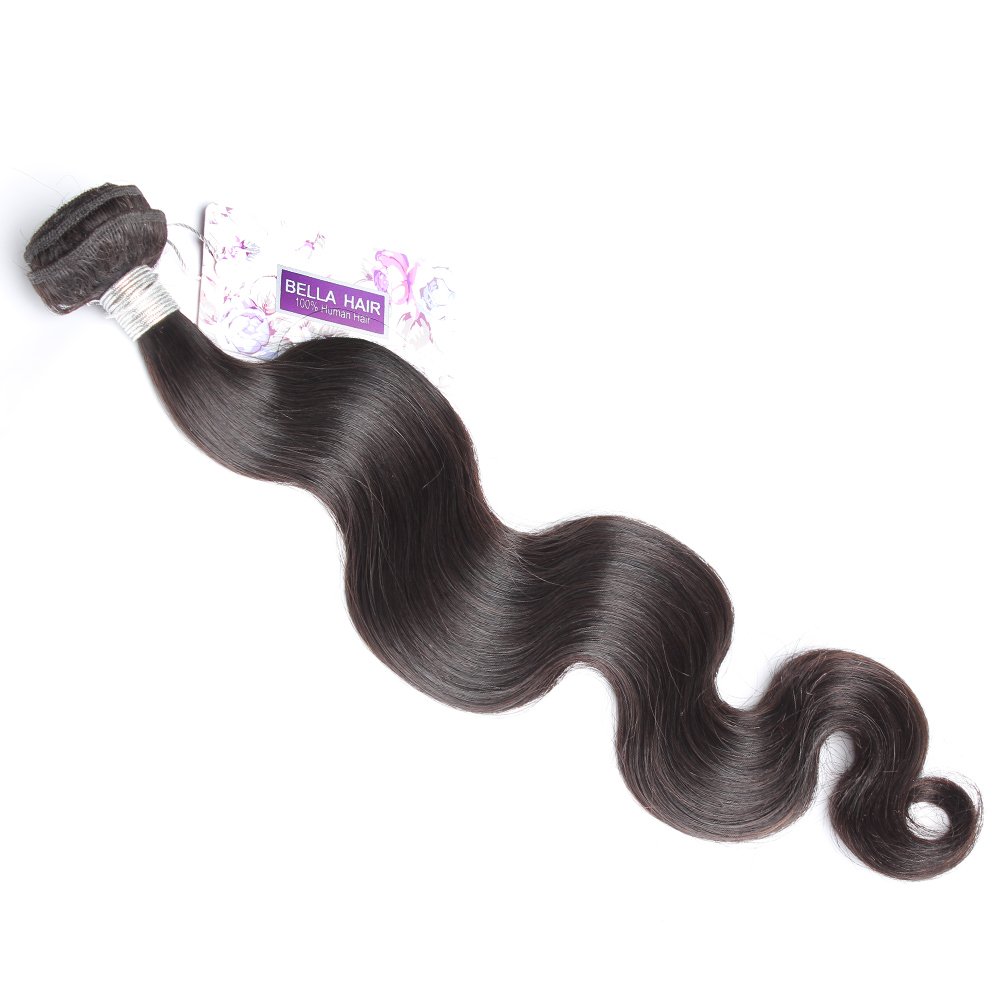 Bella Hair 100% Remy Virgin Brazilian Human Hair Extensions - 8-34 Inch Natural Body Wave Weave (1 Bundle) for Stunning Length & Volume | Perfect for Daily Styling, Special Occasions & Protective Hairstyles