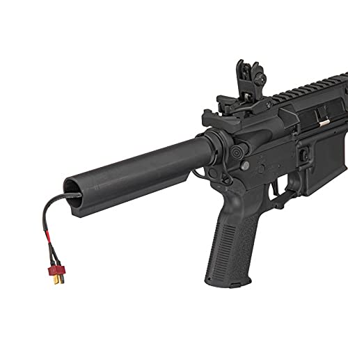 Lancer Tactical Gen 3 M4 SD Airsoft AEG Rifle - Nylon Polymer Body, Programmable Fast Trigger & MOSFET System for Competitive Shooting and Tactical Training