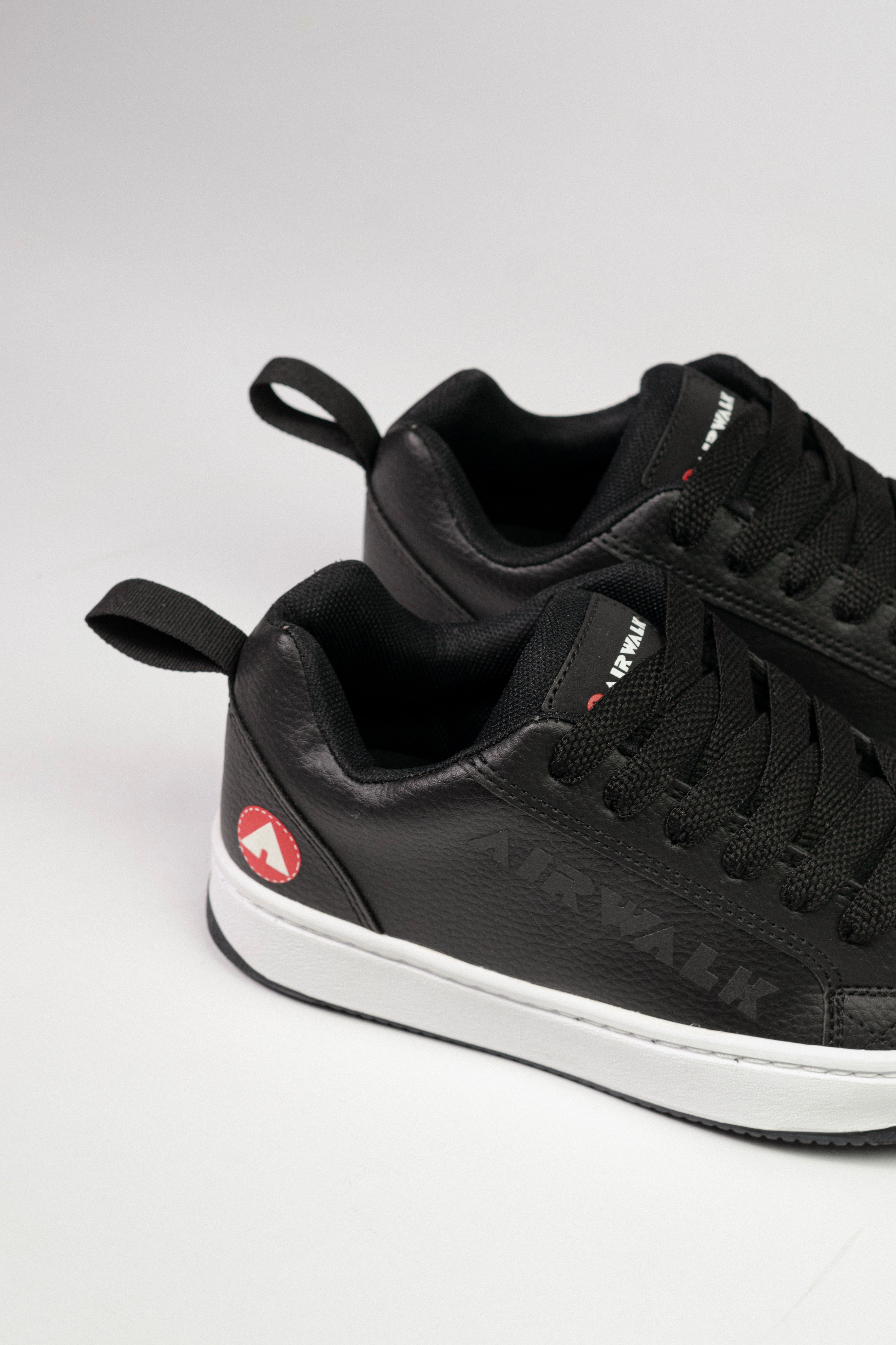 Air Walk Unisex Coolaste Black Sneakers - Comfortable & Stylish Shoes for Men & Women | Perfect for Running, Walking & Casual Wear