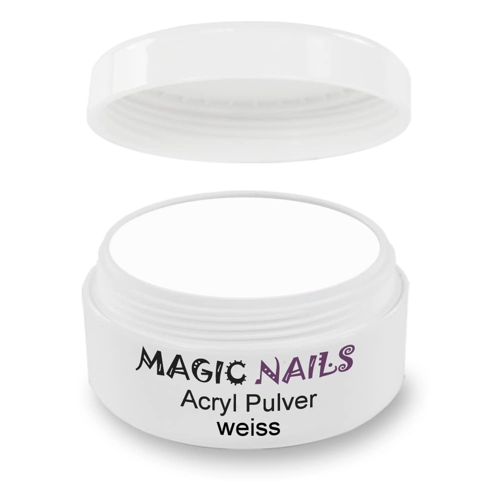 Magic Nails Acrylic Powder White - 1000g Professional Nail Art Kit for Salon & Home Manicure - Perfect for French Tips, Acrylic Nails & Nail Extensions